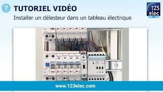 Installer un délesteur dans un tableau électrique [upl. by Alyehc]