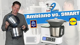 Aldi vs Lidl  Die Küchenmaschinen im direkten Vergleich Ist der Monsieur Cuisine Smart besser [upl. by Haron873]