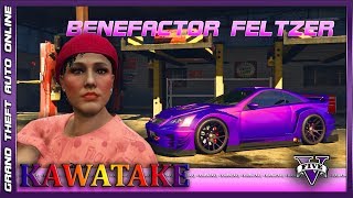 GTA 5 ONLINE  BENEFACTOR FELTZER TUNING GERMAN [upl. by Ahsiloc]