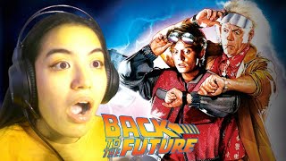 Back to the Future 1985  Movie Reaction FIRST TIME WATCHING [upl. by Ardnaeed]