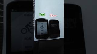 Garmin edge 530 vs Wahoo bolt v2 start comparison [upl. by Akinot]