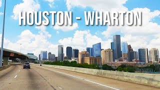 Houston to Wharton Drive with me around the Houston area [upl. by Everett851]