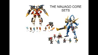 EVERY NINJAGO CORE SET [upl. by Nahs]