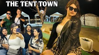 Enjoyed In The First Tent Town Resort In EASTERN NEPAL  RAMITEY VLOG  MOON VLOG [upl. by Anhaj]