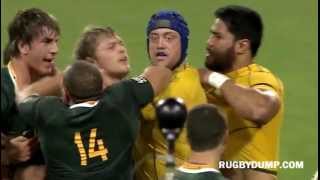 Eben Etzebeth banned for attempted headbutt on Nathan Sharpe [upl. by Aidnis]