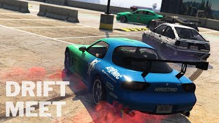 Drift Car Meet 💣💥 GTA 5 [upl. by Chung]