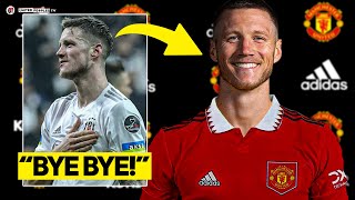 WOUT WEGHORST To MAN UTD Advanced Hes Said Bye To Besiktas Fans Already Ten Hag Wants Him [upl. by Irina]