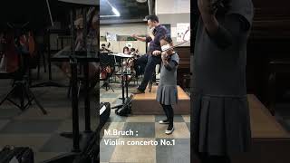 M Bruch  Violin concerto No1 Finale Gayun Kim 7yrs [upl. by Lucina618]