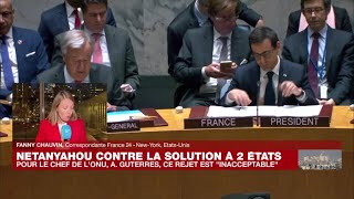 Gaza  quotle Conseil de sécurité à nouveau divisé sur un appel à un cessezlefeuquot • FRANCE 24 [upl. by Lupee886]