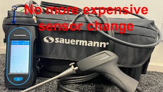 No other analyser does this Sauermann sica 130 flue gas analyser part 2 setting up for use [upl. by Nyleve]