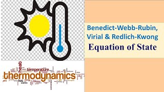 14BenedictWebbRubinVirial amp RedlichKwong Equation of State [upl. by Raoul787]