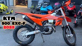 First start New KTM 500 EXCF 2025 😍ktm 500 excf 2025 [upl. by Aeiram]