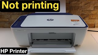 HP Printer Not Printing [upl. by Ahsiya]