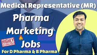 PHARMA MARKETING JOB  Medical representative job  For Pharmacy Students  Pharma Career Option [upl. by Moyna]