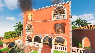 El Rubios Compound on Fire  Teardown Fire Physics [upl. by Izak34]