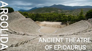 Ancient Theatre Of Epidaurus – Argolida  Greece 4K [upl. by Gromme]