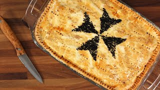 Timpana Pasta Pie  A Traditional Maltese Dish [upl. by Siobhan]