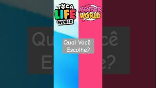 Toca life world VS Avatar world cute funny tocaboca vira 100kview 100kdeinscritos part5 [upl. by Marchelle]