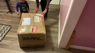 My DHL from Cambodia to Canada ផ្ញលរអីវ៉ាន់មកពីស្រុកខ្មែរ [upl. by Akinnej]