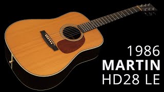 1986 Martin HD28 Limited Edition [upl. by Emerald]