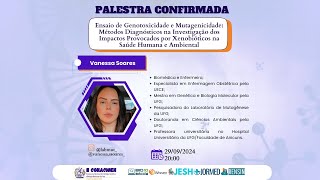 Palestra 5 Ensaio de Genotoxicidade e Mutagenicidade Métodos Diagnósticos na Investigação [upl. by Kristofor117]