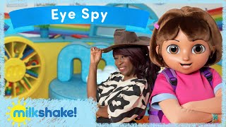 Milkshake Studio Games  Eye Spy  Kemi and DORA [upl. by Ahsaeym]