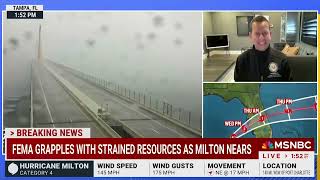 Moskowitz Discusses FEMA Funding Before Hurricane Milton Makes Landfall [upl. by Gentille]