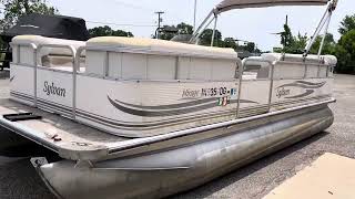 2003 Sylvan Mirage 820 w 2021 Mercury 75 four stroke Stock 7672 walk through video [upl. by Nyrual812]