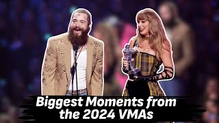 2024 MTV VMAs Highlights Taylor Swift Dominates with 7 Wins Unforgettable Performances [upl. by Hsiwhem881]