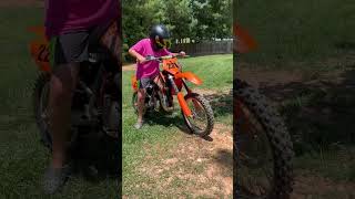 Glow up glow up dirtbike ktm suzuki 85cc 250 [upl. by Elissa460]