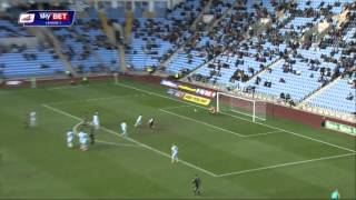 Coventry 32 Peterborough  Sky Bet League One Season 201415 [upl. by Dafna]