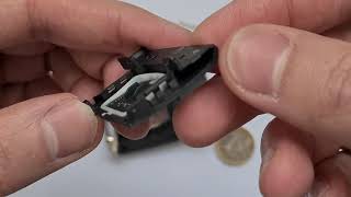 VW GOLF 7 MK7 KEY BATTERY CHANGE REPLACEMENT [upl. by Diarmuid]