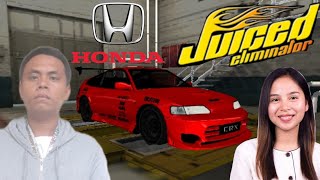 Custom and Gameplay Honda CRX Team Red Speed Meister  Juiced Eliminator [upl. by Deyas]