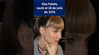 edad de Elsa Pataky [upl. by Akimit468]