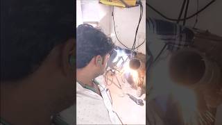 Arc welding 7018 tips and tricks🧑‍🏭🔥Amazing Arc Welding 6g position sistickwold shorts arcweld [upl. by Service]