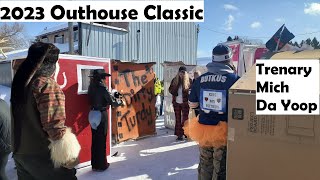 2023 Trenary Outhouse Classic  Michigan Upper Peninsula Outhouse Race [upl. by Hagar]