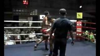 Ritt Tiger Muay Thai wins with liver shot KO Phuket Thailand [upl. by Maida]