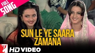 Sun Le Ye Saara Zamana  Full Song  Faasle  Rohan Rekha Farah  Lata Mangeshkar  ShivHari [upl. by Hewie]