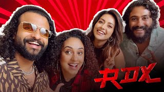 Pearle Maaney Show Ft Antony Varghese  Neeraj Madhav  Mahima Nambiar  RDX Movie [upl. by Oinolopa]