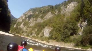 Spływ Pontonowy Dunajcem Rafting Dunajec [upl. by Luigino259]