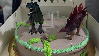 GÂTEAU DINOSAURE 🦕 🦖 [upl. by Flaherty]