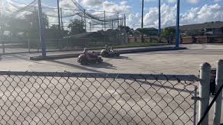 Andretti Thrill Park Mini Go Karts 2024 OFF RIDE POV VIEW [upl. by Suoicul270]