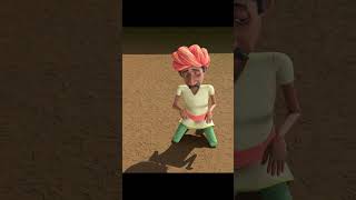 കട്ടുറുമ്പിന് കാത് കുത്ത് 🐜 Manjadi Cartoon Short Video for Kids [upl. by Kristin]