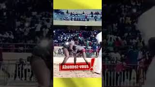 DOUDOU SANÉ VS ORDINATEUR  lamb CONTESLAMB lutte sports shorts [upl. by Ahsele]