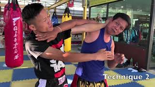 Muay Thai clinching for beginners [upl. by Bass26]