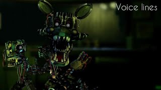 Phantom Mangle all voice lines [upl. by Bridget868]