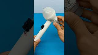 Electric Science Project  How To Make Hand Fan From DC Motor  Making Table Fan shorts viral [upl. by Lsil76]