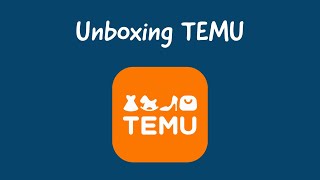 Unboxing TEMU  OMG 😆 1ere commande [upl. by Soph197]