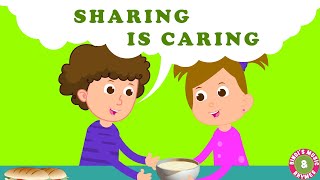 Sharing is Caring  Awareness Kids Song  Nursery Rhymes  Bindis Music amp Rhymes [upl. by Trilbi]