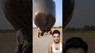 Sabse bada air balloon 🎈 airballoons viralvideo indianhacker shortsvideo react [upl. by Nomde]